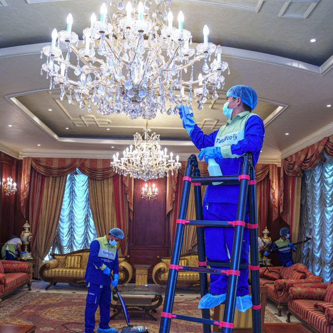 Chandelier Cleaning