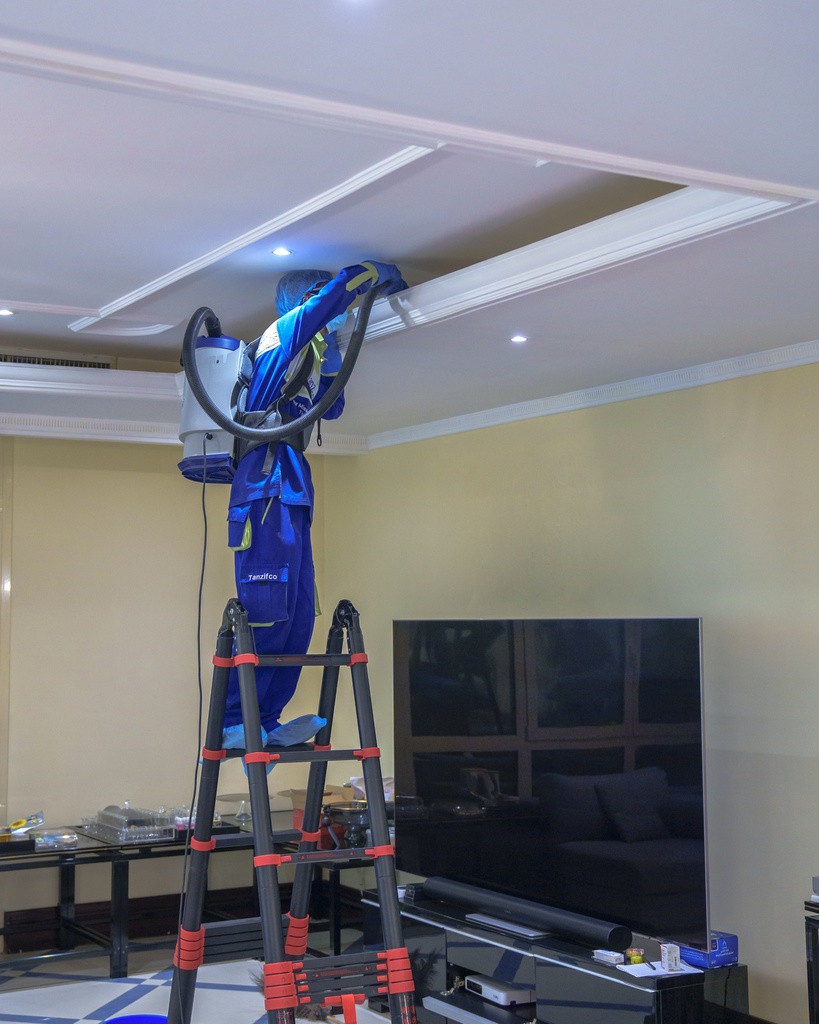 Ceiling & Wall Cleaning