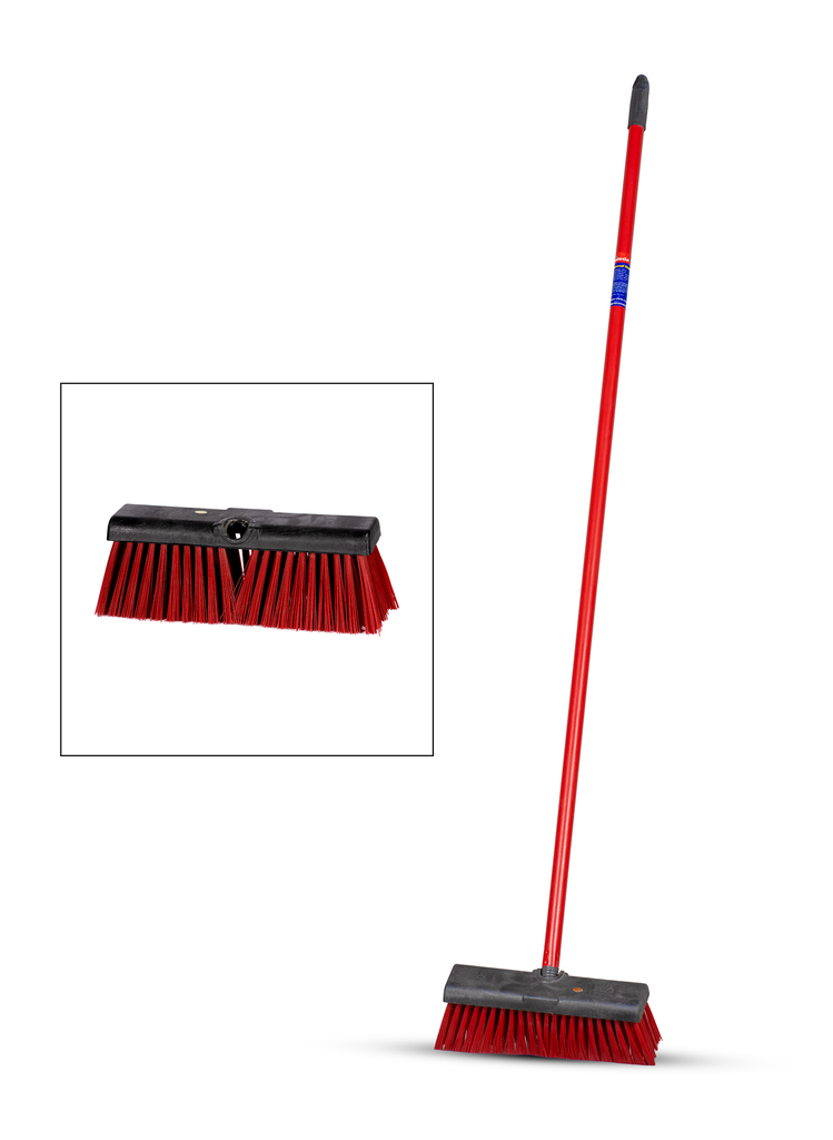 Hard Brush with Aluminum Handle